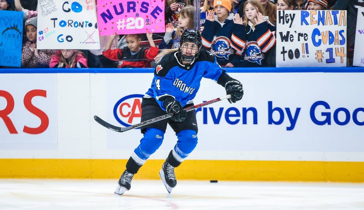 PWHL Toronto’s Natalie Spooner out for remainder of playoffs with knee injury