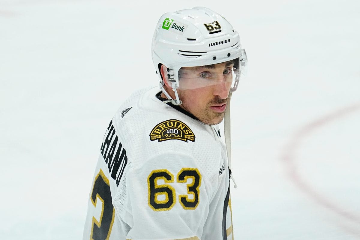 Brad Marchand out for Bruins in Game 5 vs Panthers 
