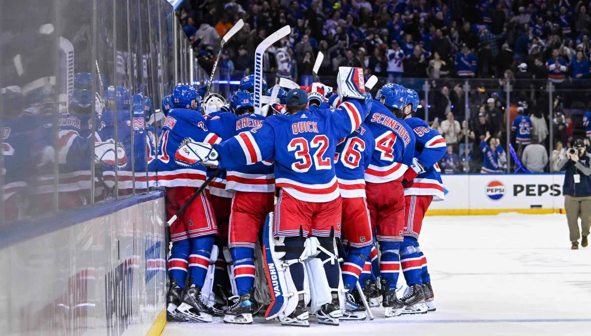 After first-round sweep, the Rangers mean business