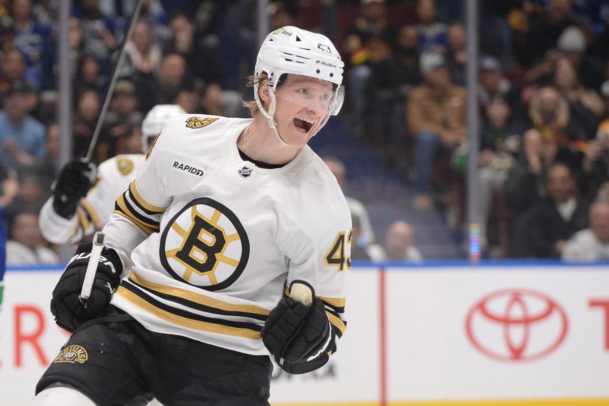 Danton Heinen out for Bruins in Game 6 with lower-body injury 