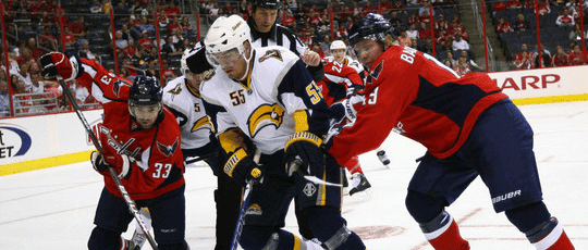 Sabres Shuffle; Jackets Jumble