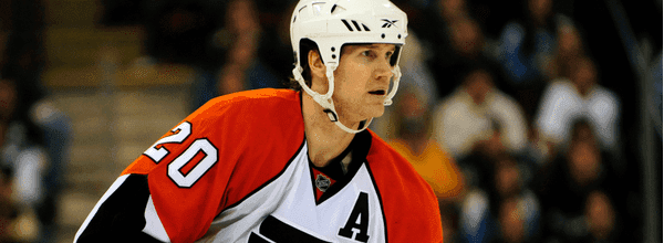 Chris Pronger Returns Following Scary Eye Injury