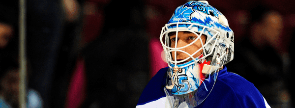 Leafs’ starting goalie Giguere hopes to return this weekend