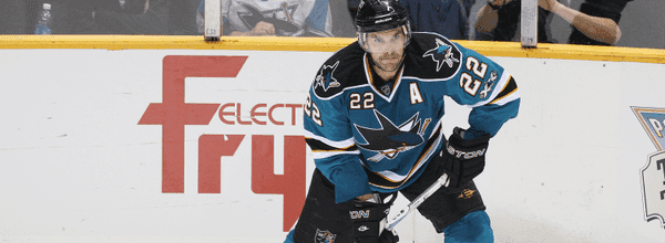 Dan Boyle leaves Tuesday on stretcher