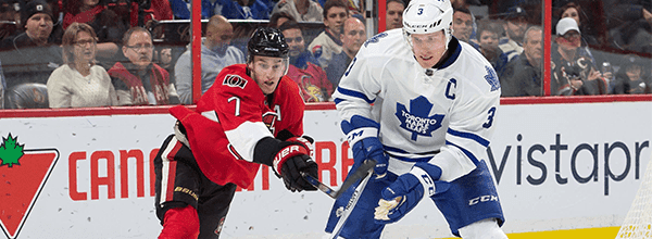 Senators acquire Phaneuf in nine-player trade