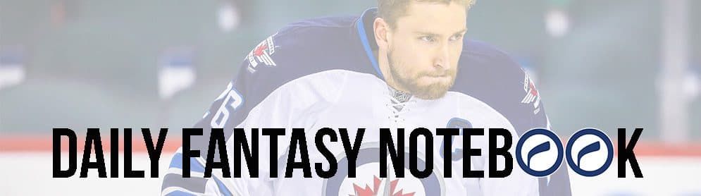 Daily Fantasy Hockey Notebook | 12-05-17