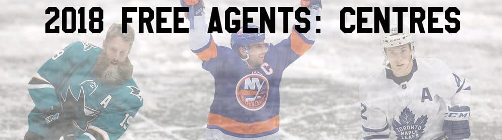 2018 NHL Free Agency Preview: Centres