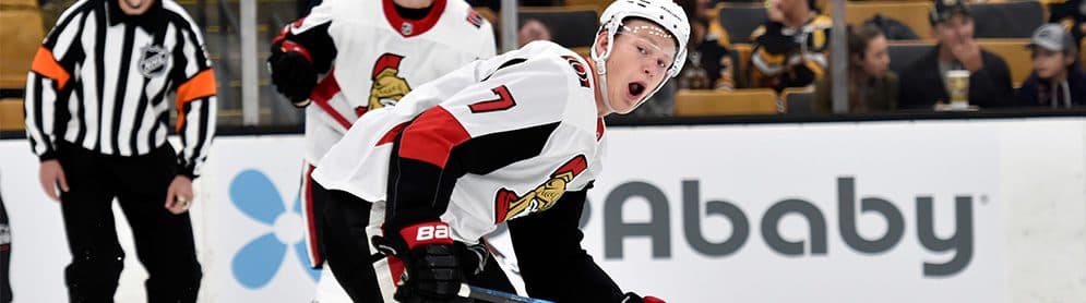 Senators’ Brady Tkachuk Out for a Month
