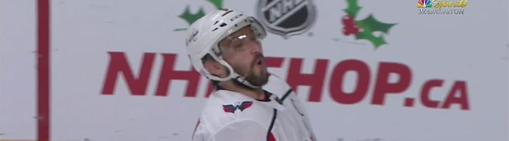 Alex Ovechkin applauds Carey Price after sensational save