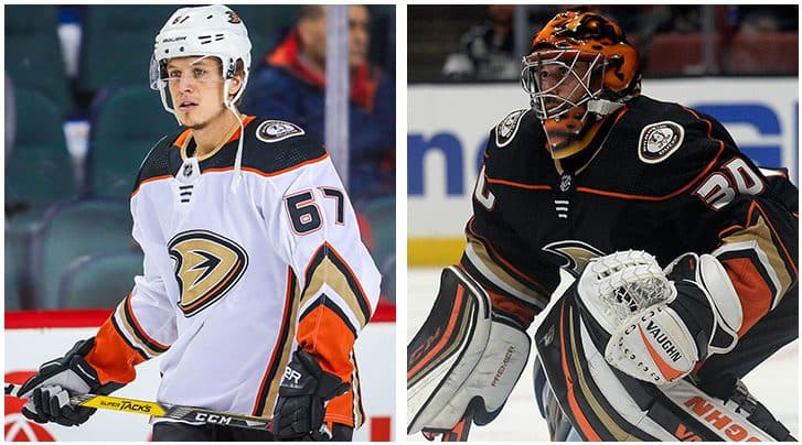 Miller, Rakell Placed on Injured Reserve