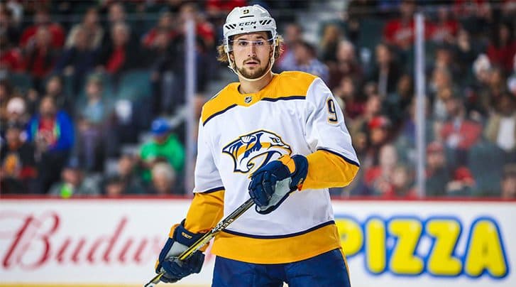 Forsberg Likely to Return on Thursday