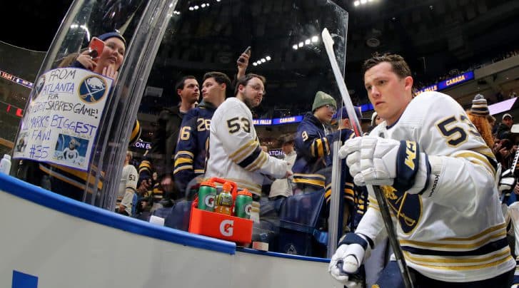 Buffalo Sabres F Jeff Skinner returning to the lineup against Senators