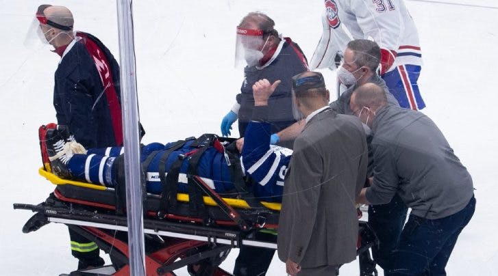 Maple Leafs' John Tavares cleared of structural damage to head, neck, spine
