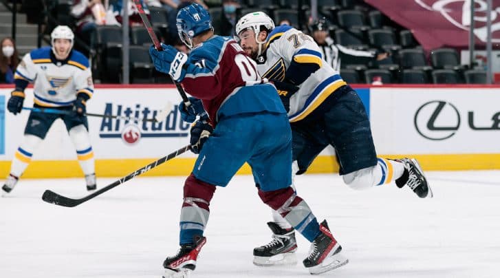 Colorado Avalanche Nazem Kadri suspended eight games for hit on Justin Faulk