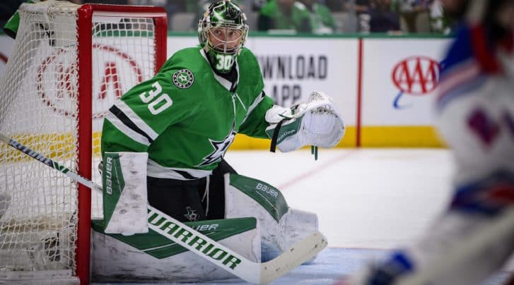 Dallas Stars goaltender Ben Bishop back on LTIR after brief conditioning stint