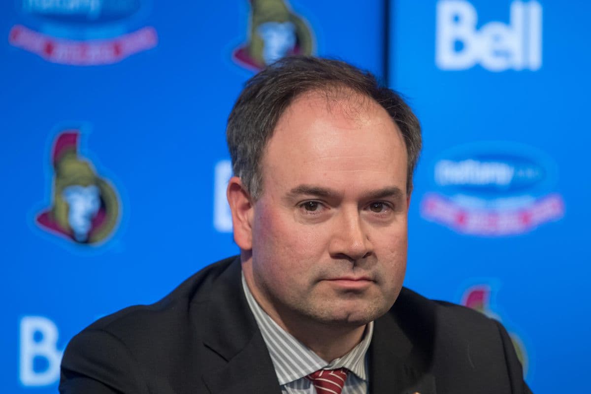 The Ottawa Senators have extended the contract of General Manager Pierre Dorion
