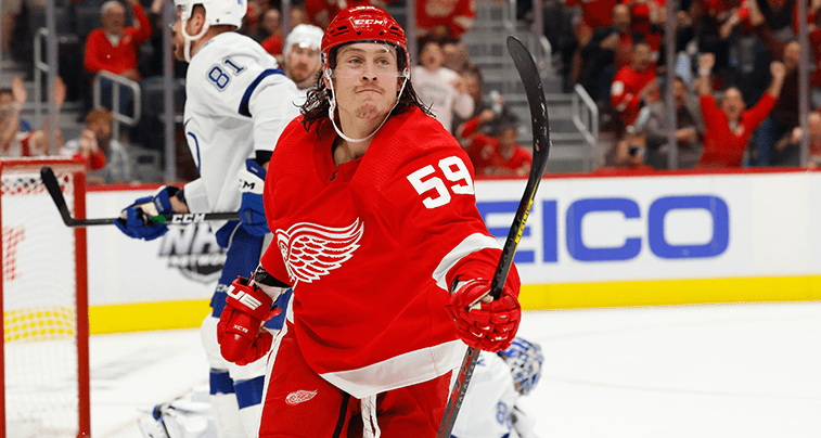 Boston Bruins acquire Tyler Bertuzzi from Detroit Red Wings for picks -  Daily Faceoff