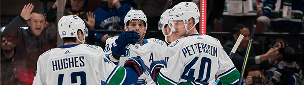 NHL - 66 points and the Calder Trophy for Elias Pettersson as a