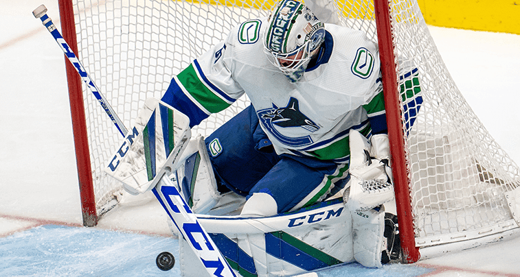 Canucks goaltender Thatcher Demko named NHL's first star of the