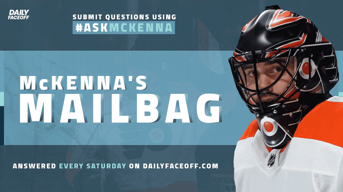 McKenna’s Mailbag: Discussing goalie skating, maintenance days and more!