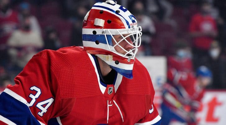 Montreal Canadiens goaltender Jake Allen out eight weeks