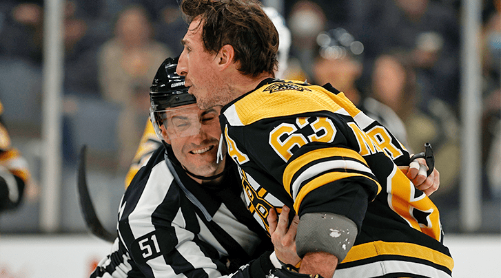 Brad Marchand's little brother Jeff reveals secrets about Bruins