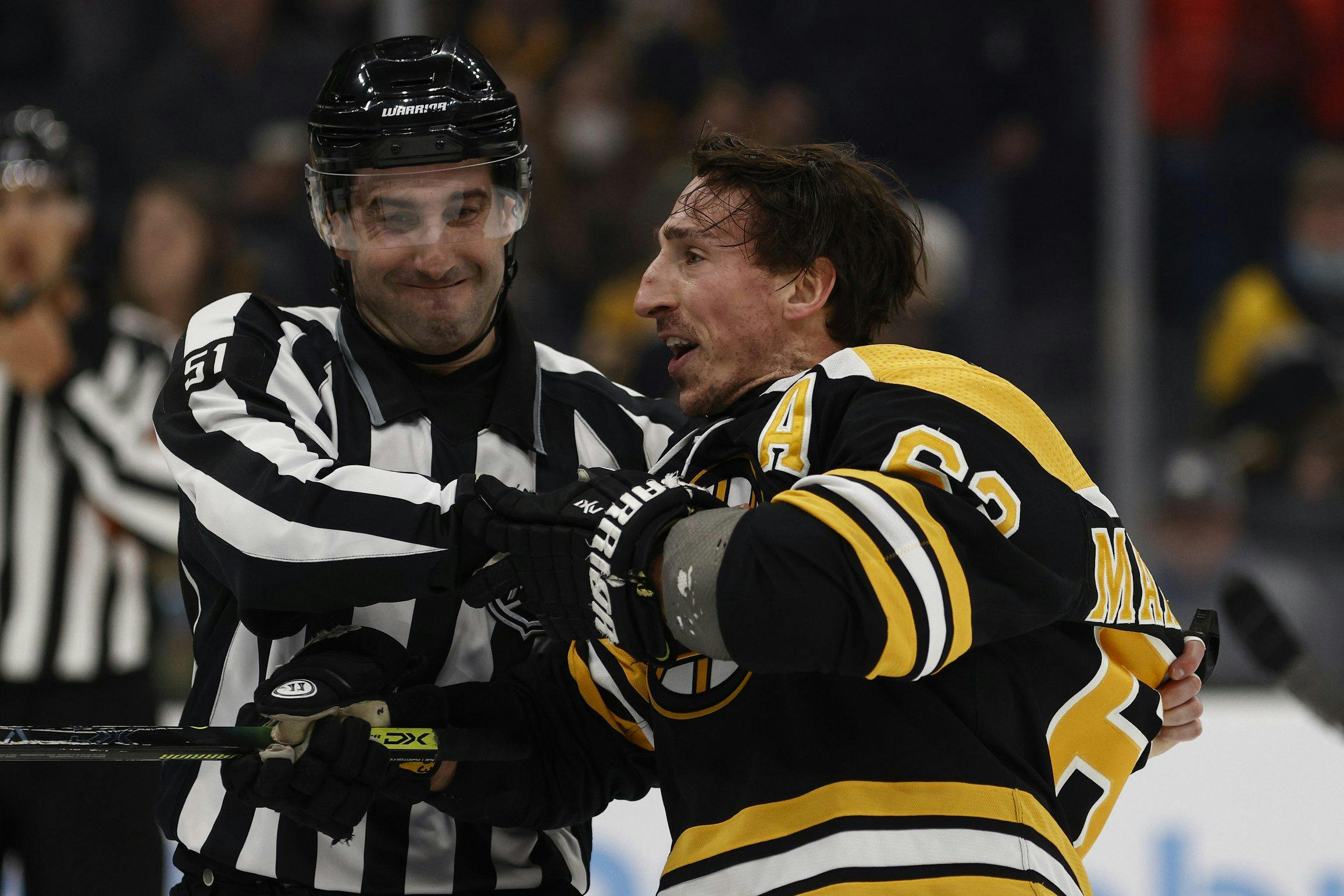 Brad Marchand suspended six games for hit on Tristan Jarry