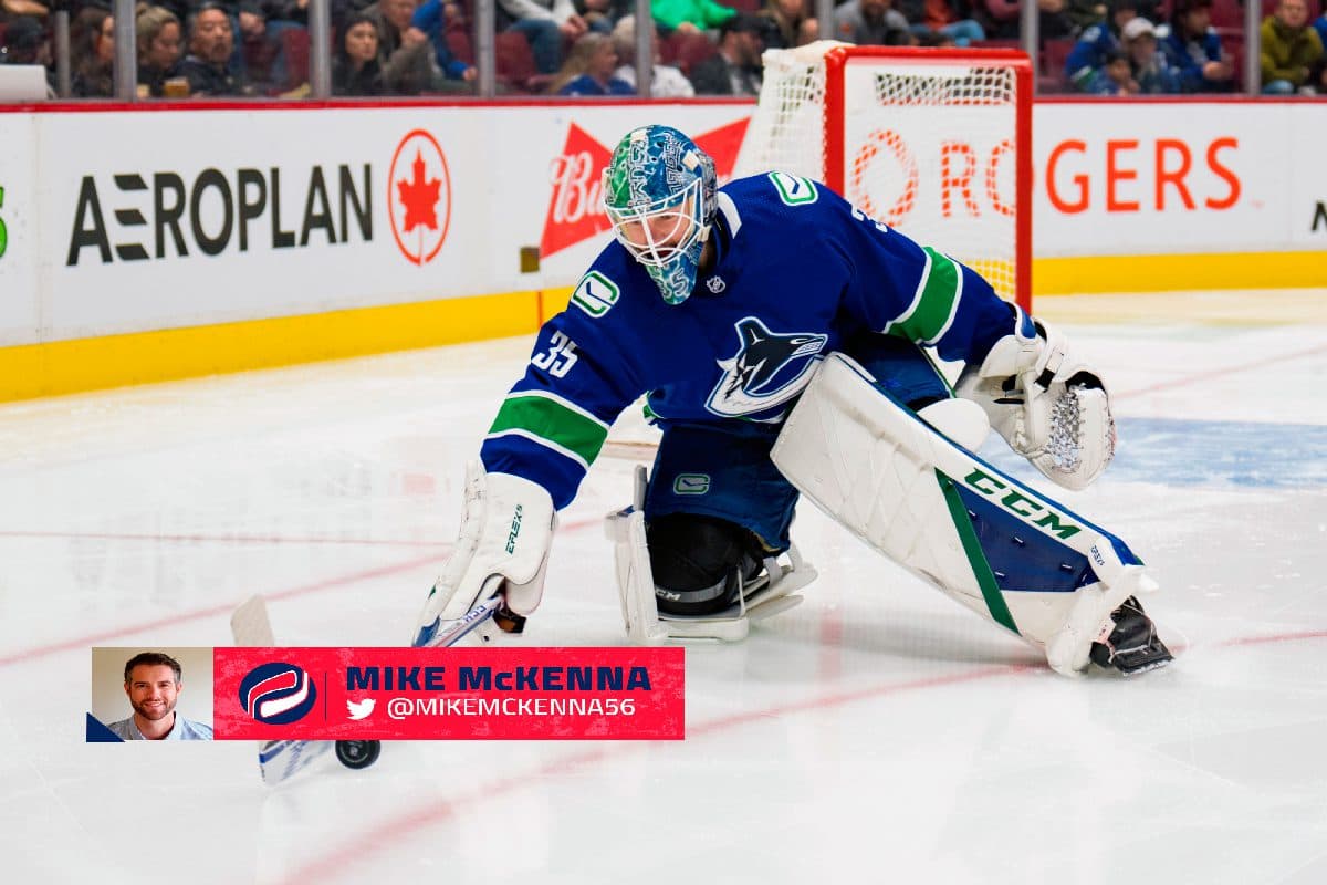 McKenna’s Matchup of the Day: Mar. 24 –  Thatcher Demko  vs. Cam Talbot