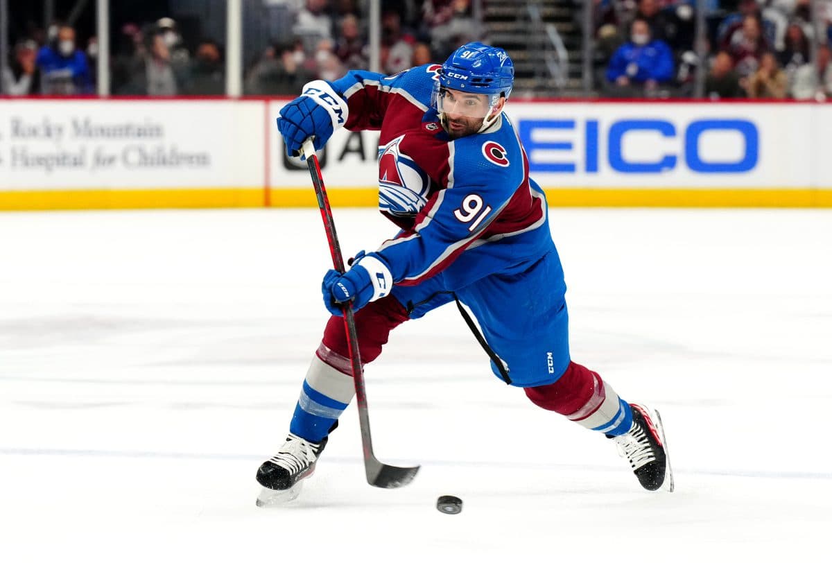 Nazem Kadri a full participant in morning skate, likely to play in Game 4 of Stanley Cup Final