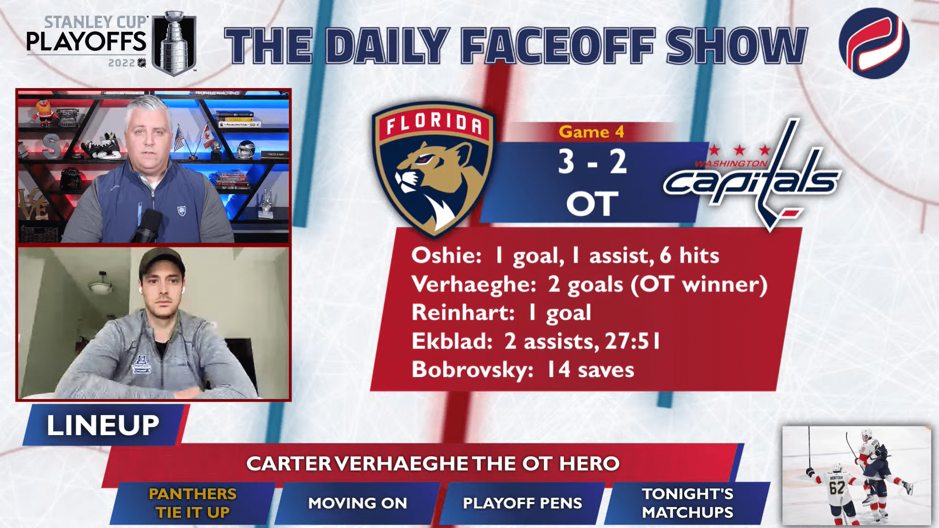 The Daily Faceoff Show: Are the Florida Panthers finally in the driver’s seat?