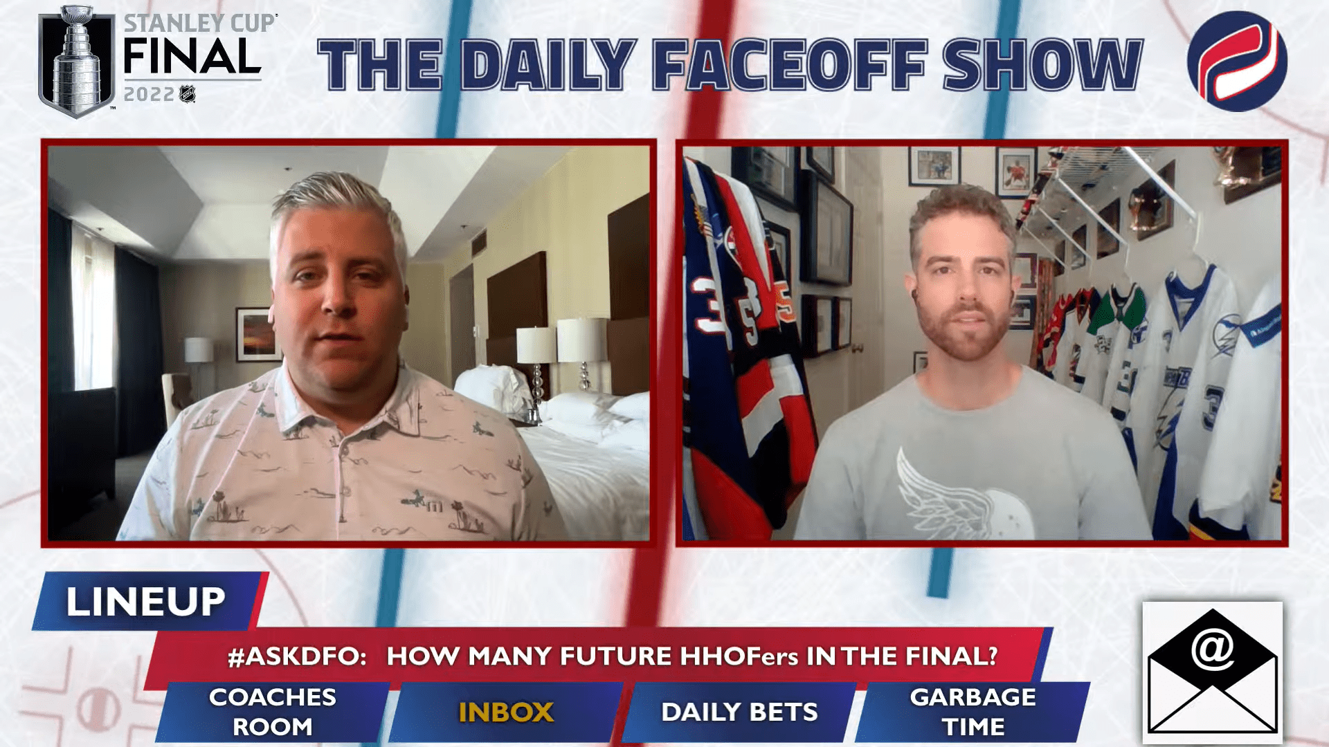 The Daily Faceoff Show: How many future Hockey Hall of Fame players are in this Stanley Cup Final?