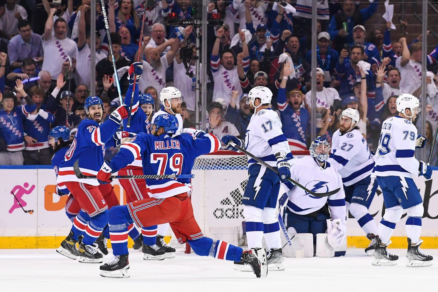 Stanley Cup Playoffs Day 31 New York Rangers score three unanswered to