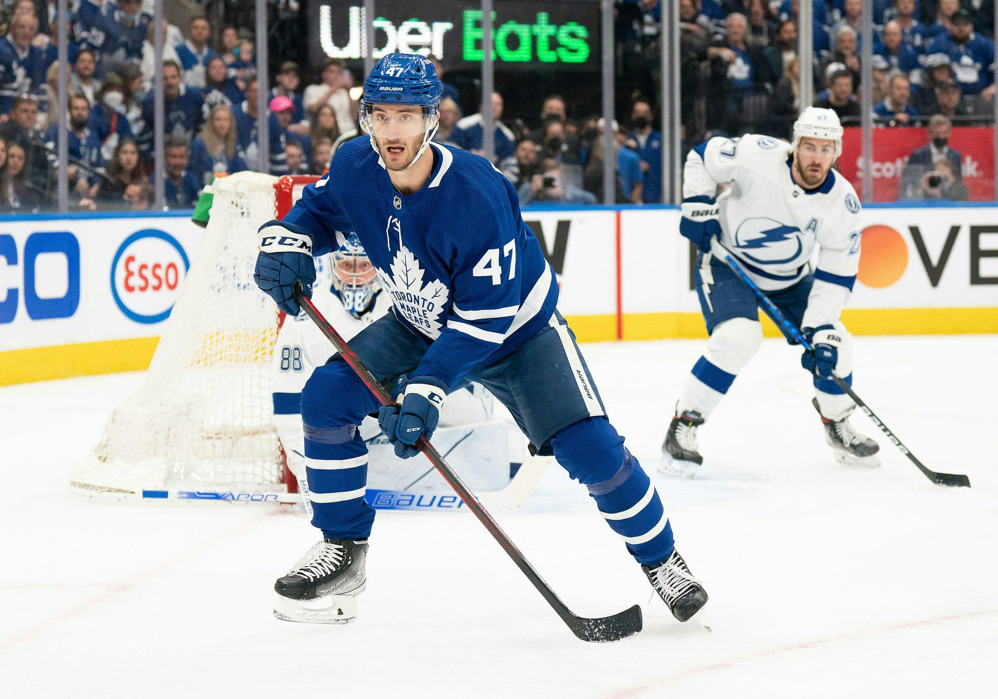 New York Islanders acquire Pierre Engvall from Toronto Maple Leafs