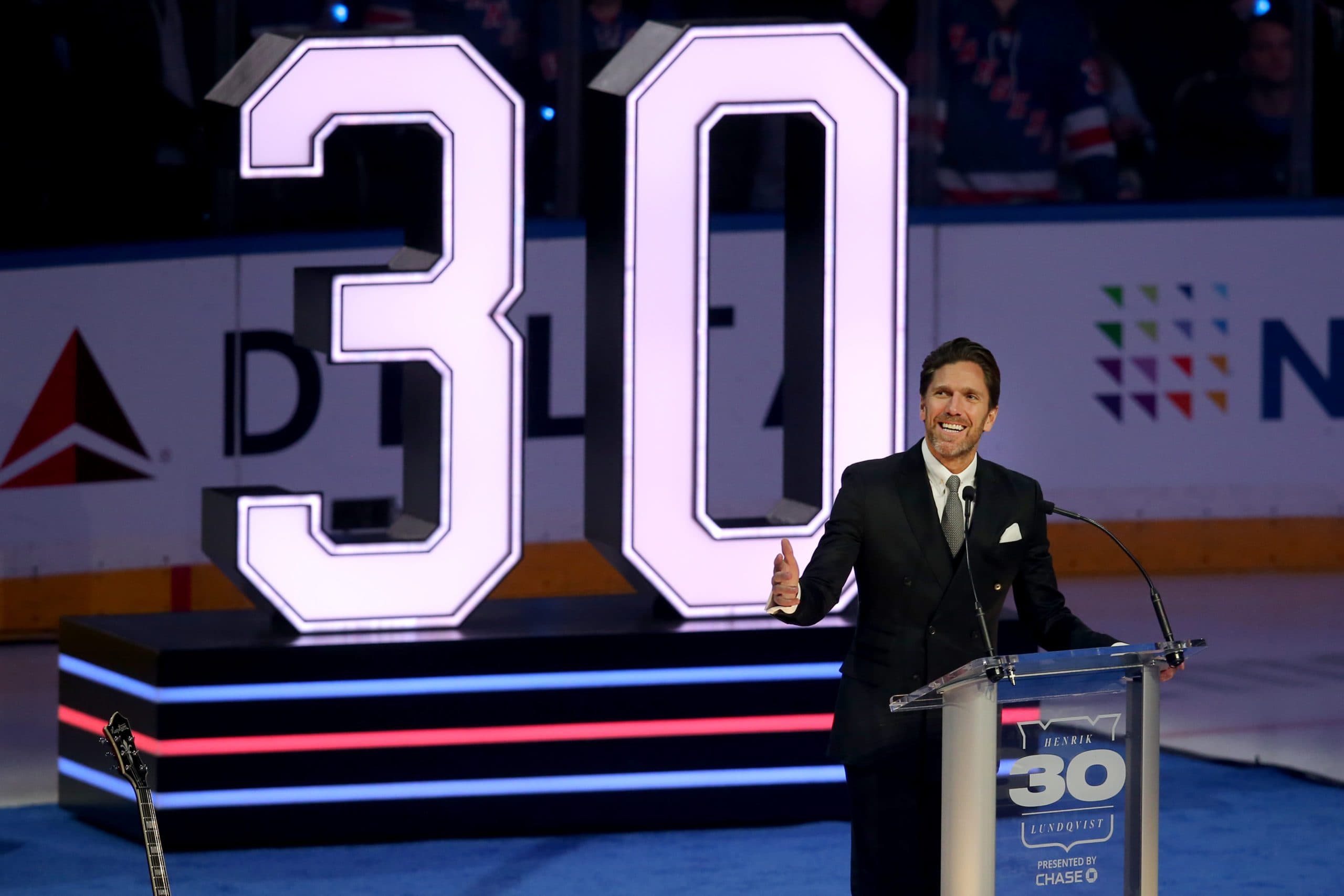 New York Rangers hire Henrik Lundqvist in business operations role