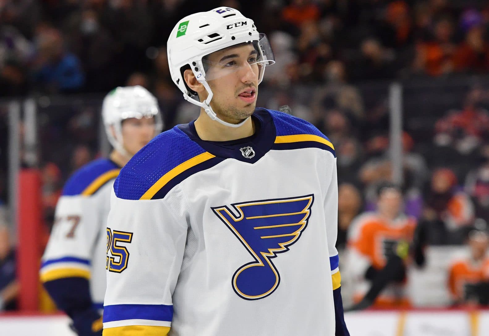 St. Louis Blues’ forward Jordan Kyrou sidelined with upper-body injury