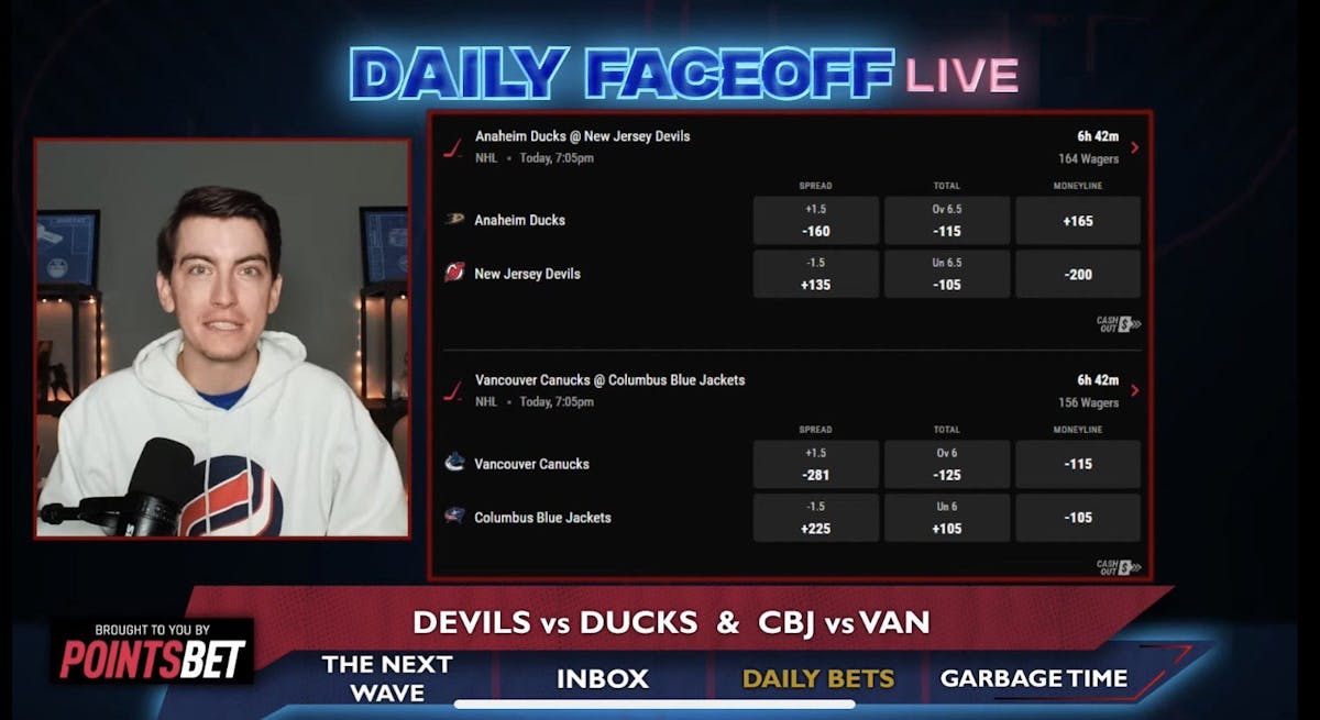 NHL Best Bets & Betting Lines for Blue Jackets vs. Devils Tonight -  FanNation