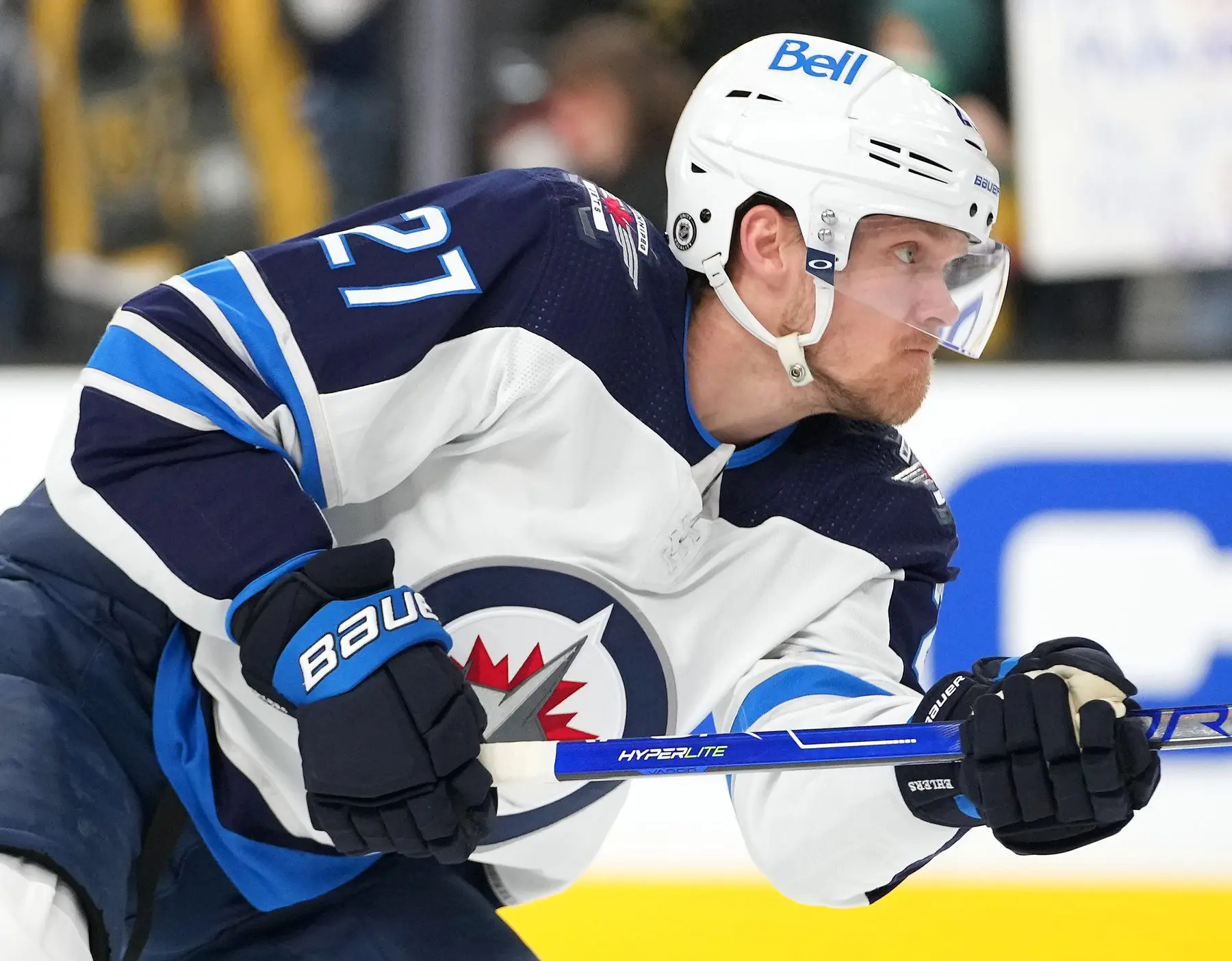 Nikolaj Ehlers to miss game with upper-body injury, playoff status unknown