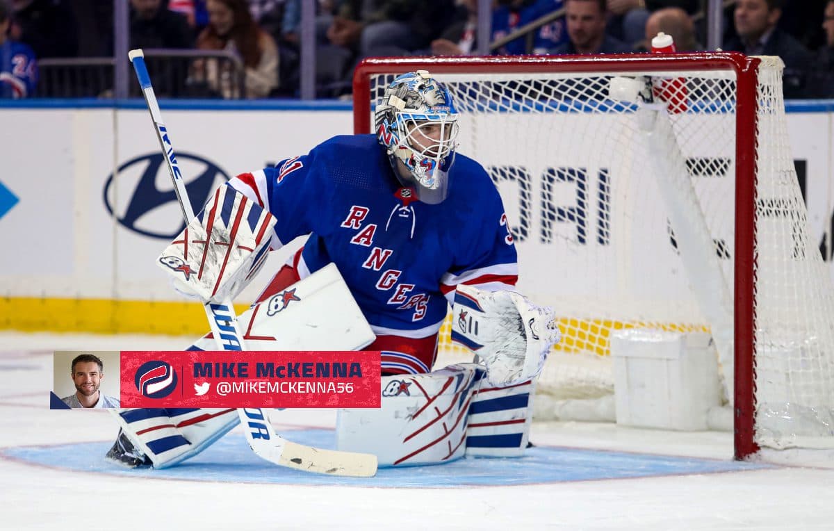 McKenna’s Matchup of the Day: Oct. 29 –  Igor Shesterkin vs. Jake Oettinger