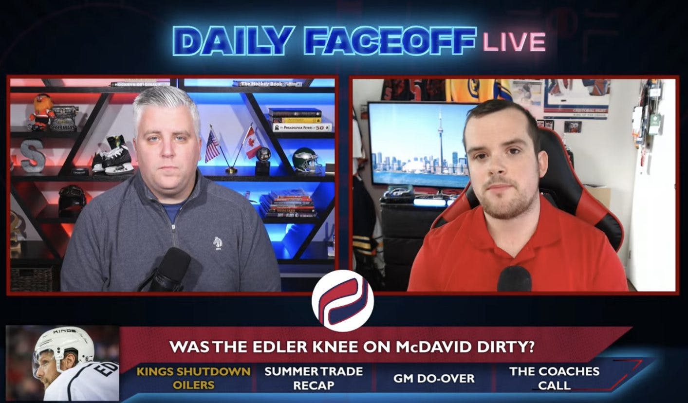 Daily Faceoff Live: Was Alex Edler’s hit on Connor McDavid dirty?