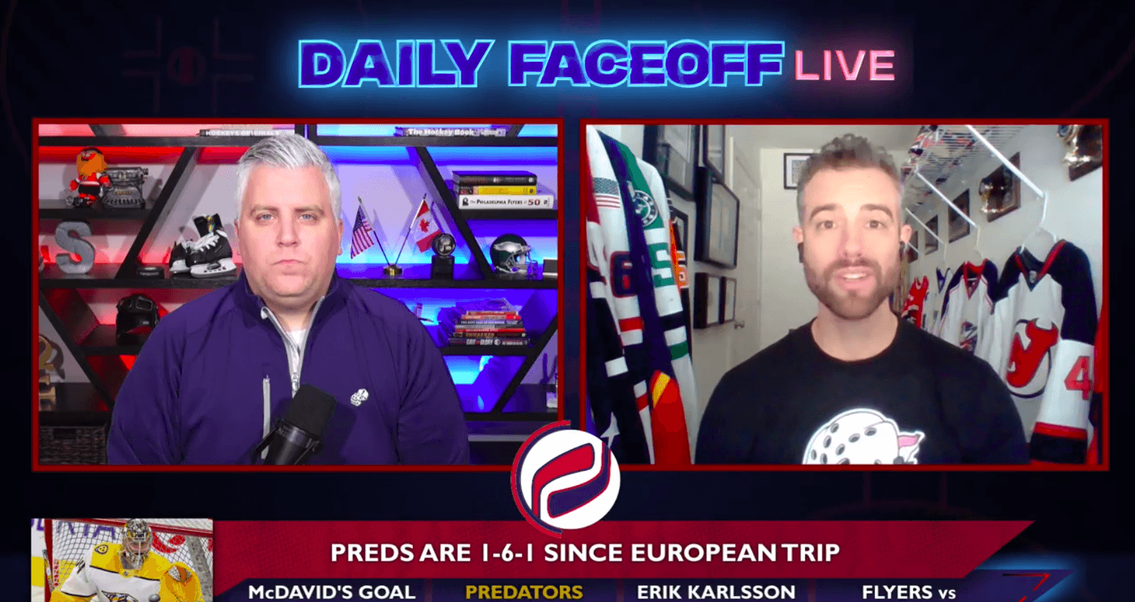 Daily Faceoff Live: Nashville Predators’ early struggles