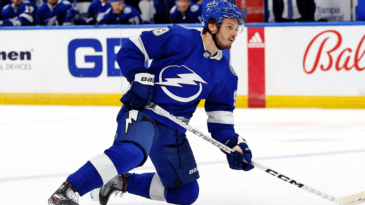 Lightning’s Mikhail Sergachev leaves game vs. Blues with lower-body injury, did not return