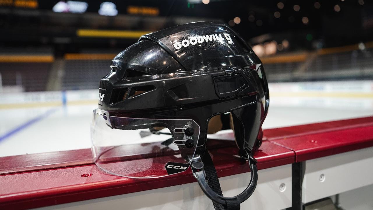 Coyotes announce Goodwill as official home helmet sponsor