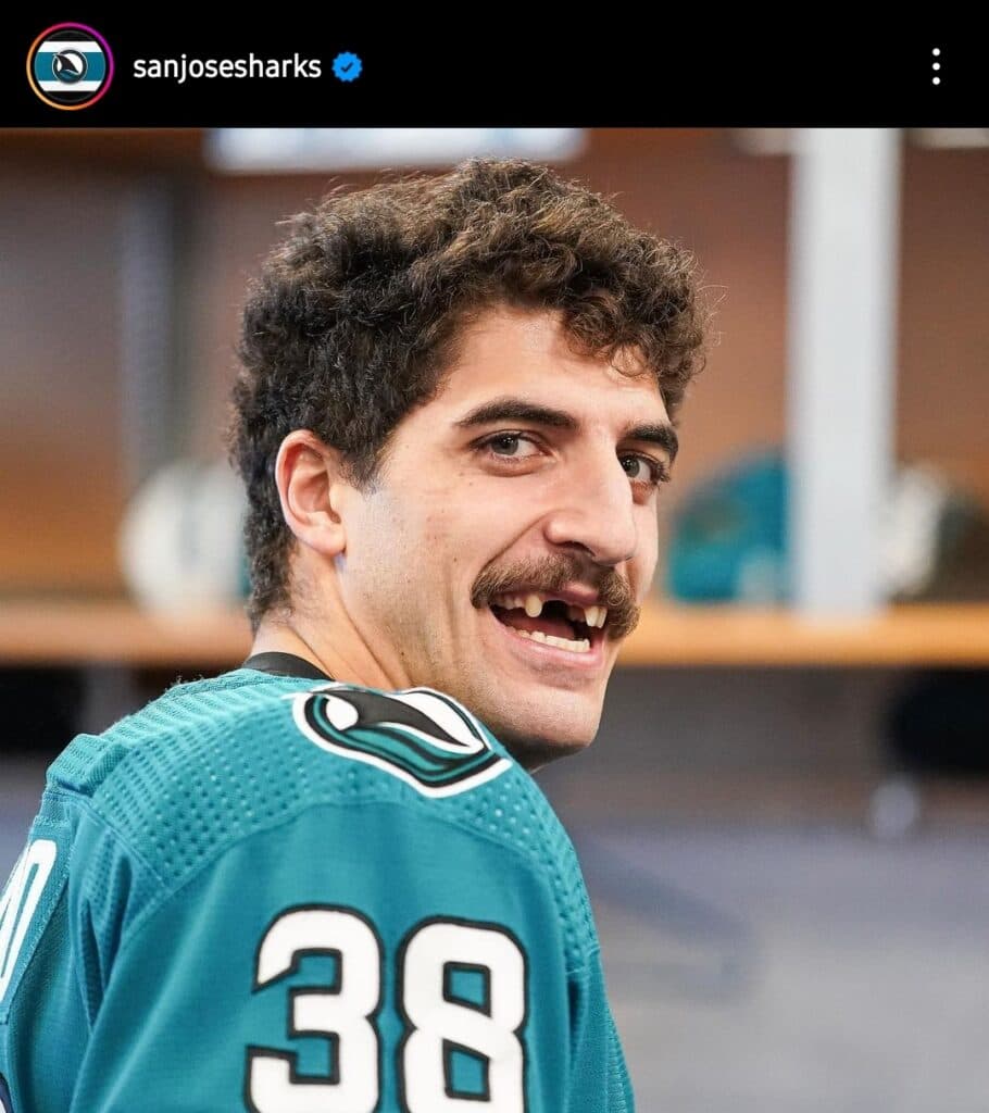 Who's Got Best Sharks' Movember Mustache?