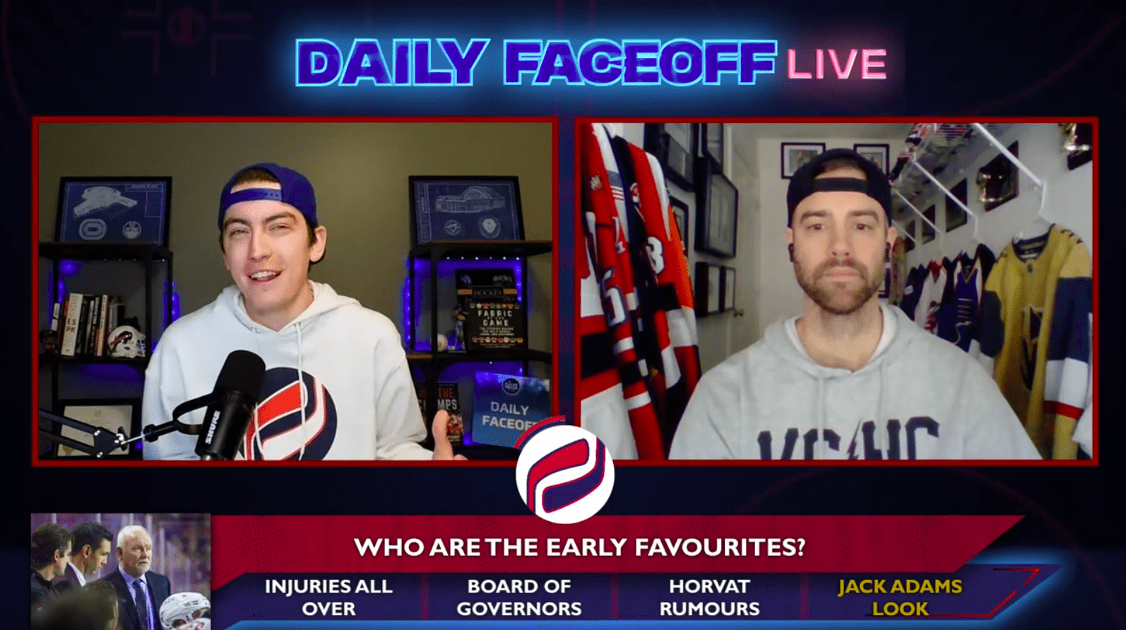 Daily Faceoff Live: Are Jim Montgomery and Rick Bowness the early Jack Adams favourites?