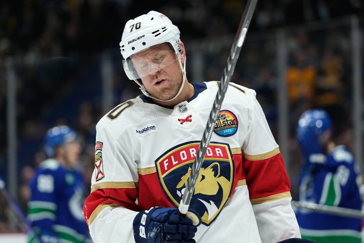 Florida Panthers’ Patric Hornqvist placed on LTIR