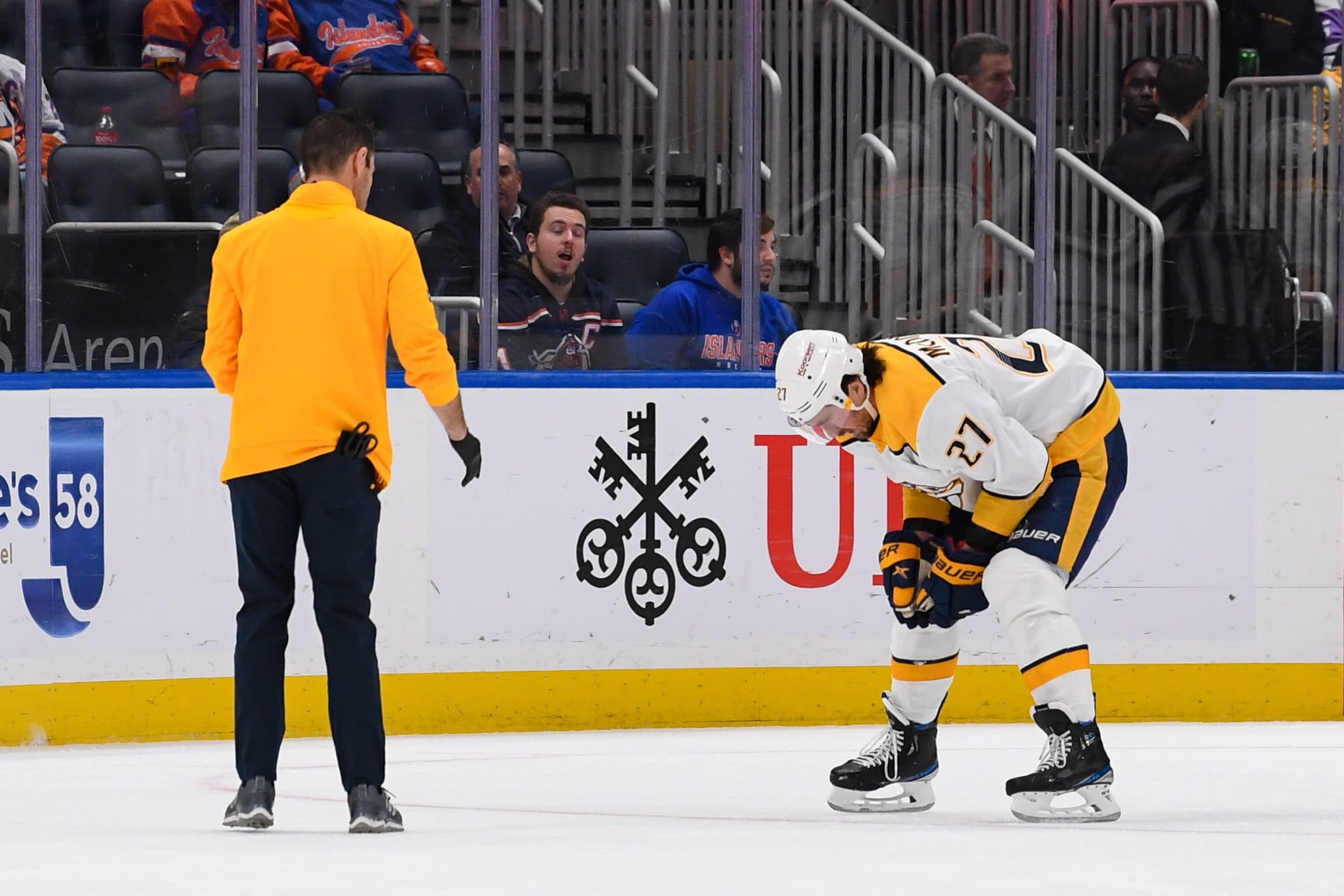 Nashville Predators defenseman Ryan McDonagh (27) during an NHL