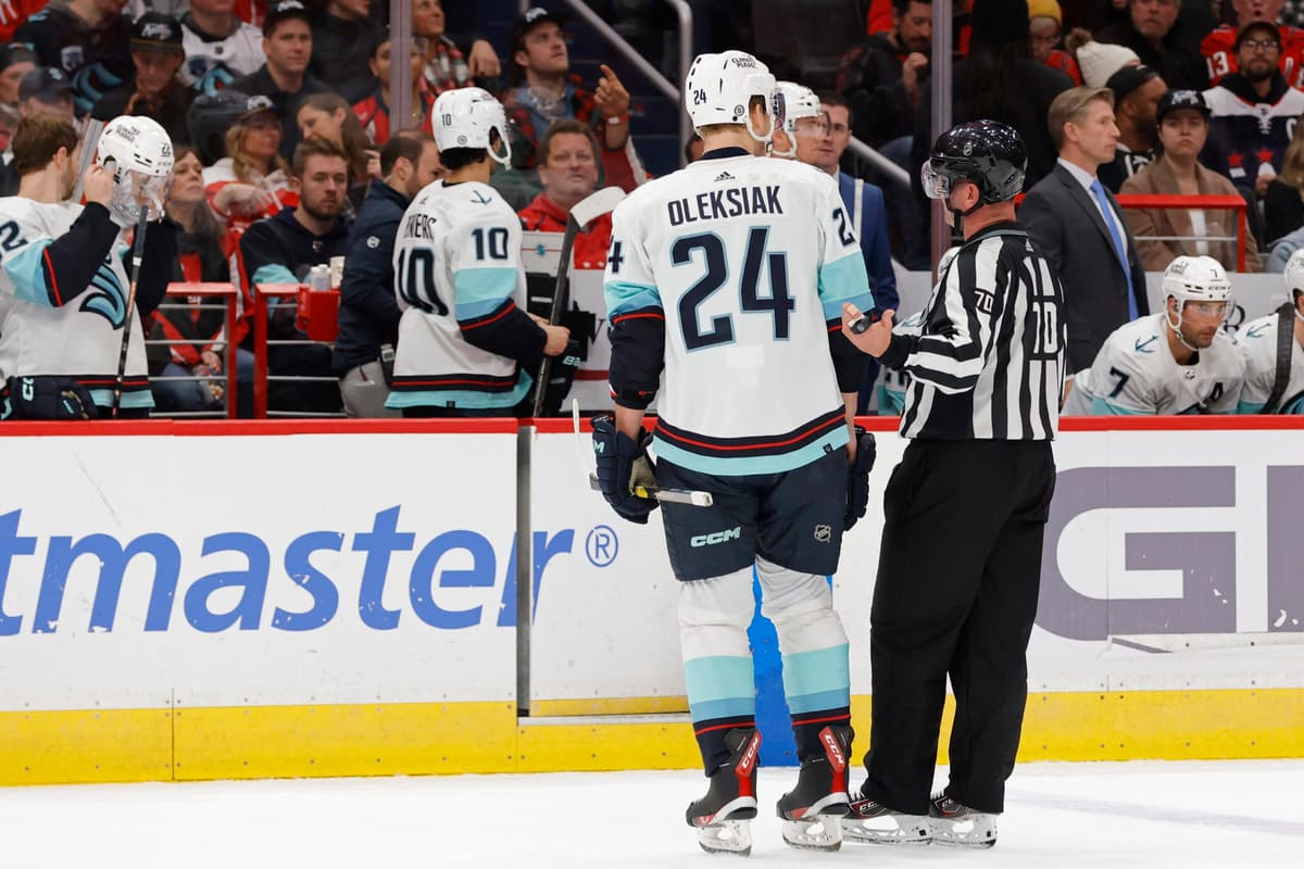 Seattle Kraken defenseman Jamie Oleksiak to have hearing for illegal check to the head Daily