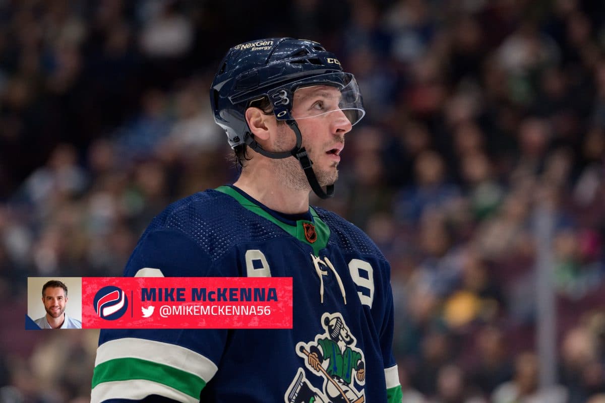 After his freakout, J.T. Miller owes Vancouver Canucks teammate Collin Delia an apology