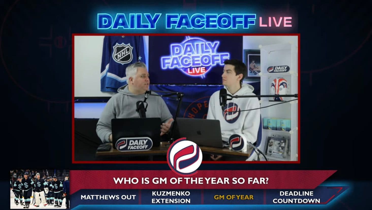 Daily Faceoff Live: Mid-season candidates for GM of the Year