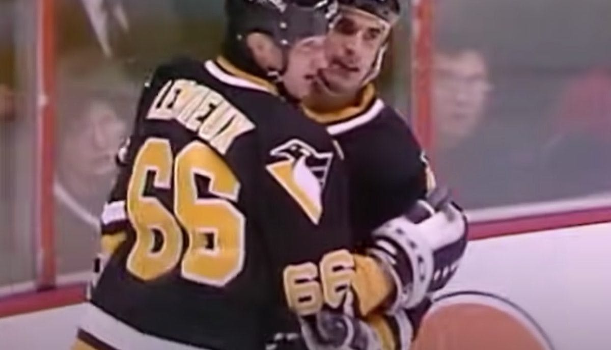 Ron Francis of the Eastern Conference and Pittsburgh Penguins is